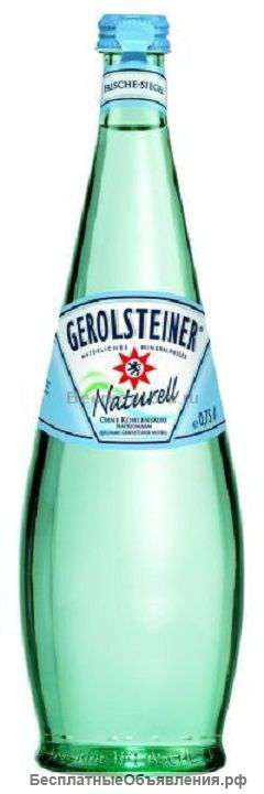 Минеральная вода Gerolsteiner оптом и в розницу