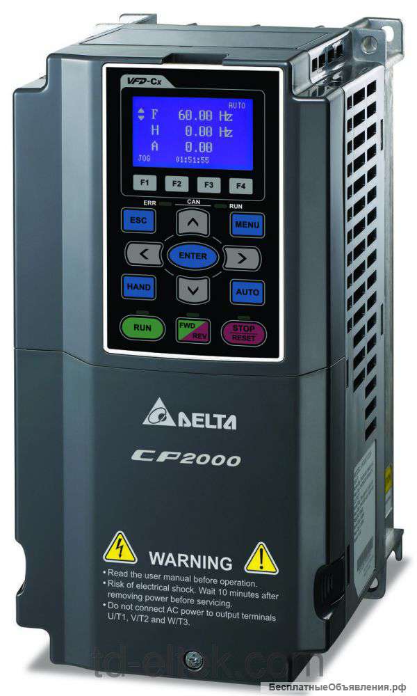 Преобразователь частоты CP2000 43х-21 30 кВт (3х380В, IP20)