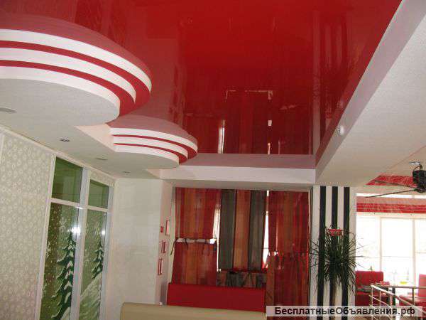 Натяжной потолок с гарантией