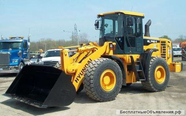 Фронтальный погрузчик hyundai hl740-9s