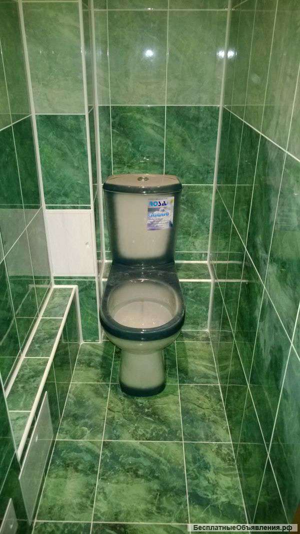Отделка ванной и туалета