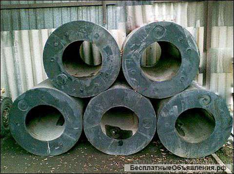 Кранцы отбойные резиновые 1000*500 L1500