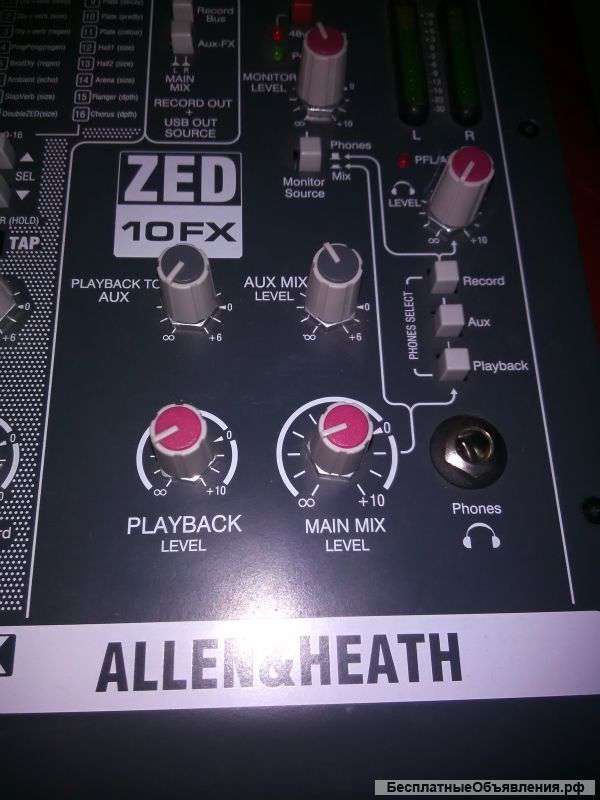 Allen@Heath zed 10fx