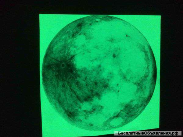 Луна, светящаяся в темноте