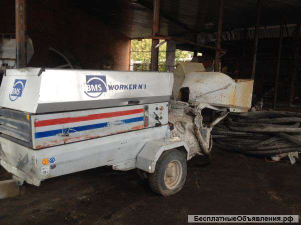 Пневмонагнетатель BMS worker №1 Supercharger 650L DB 2009 года