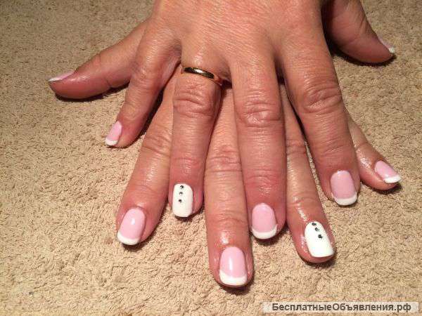 Маникюр, shellac, биоламинирование