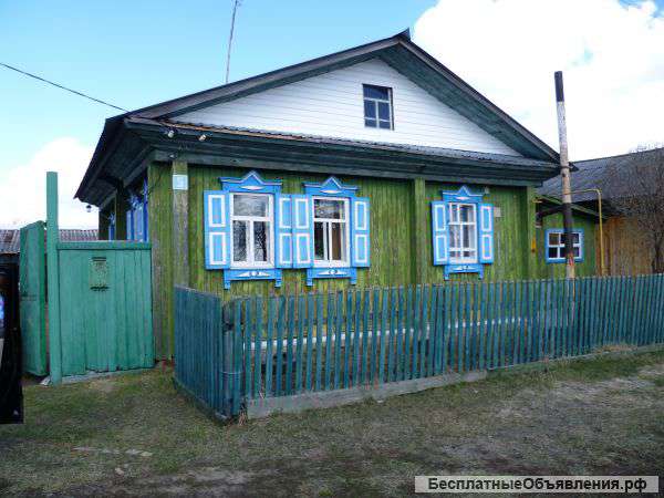 Дом бревенчатый