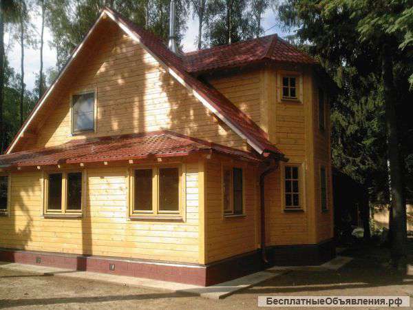 Дома и бани из бруса Низкие цены