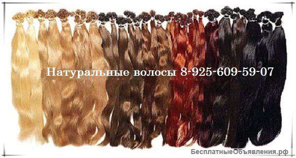 Натуральные славянские волосы 50-65см