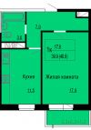 Квартира 41 кв.м.