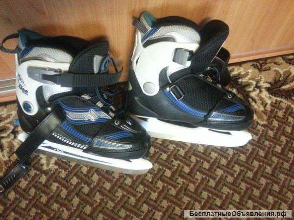 Коньки для мальчика р.35-38 бу