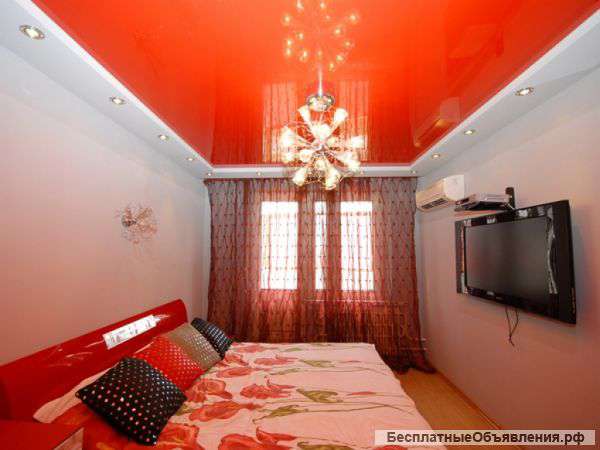 Натяжной потолок с широкой цветовой гаммой