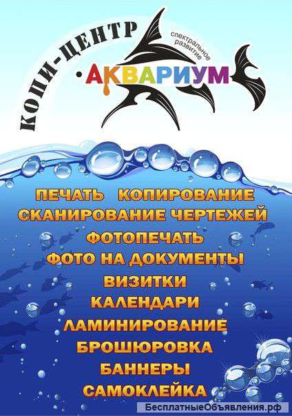 Услуги копицентра, типографии, полиграфии в Череповце