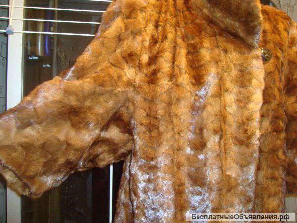 Шуба норковая классика