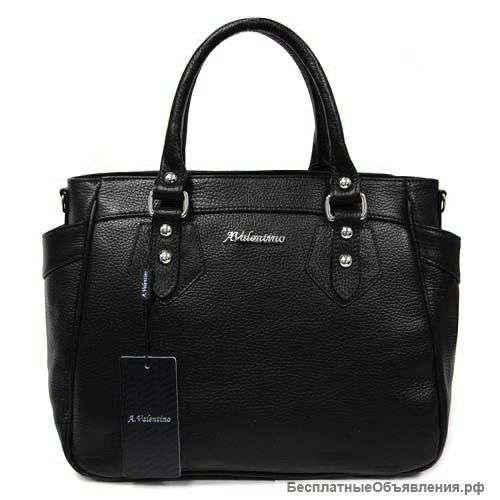 Женская кожаная сумка A.Valentino