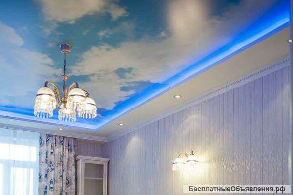 Натяжные потолки Небо