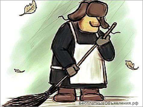 Требуется уборщик территории
