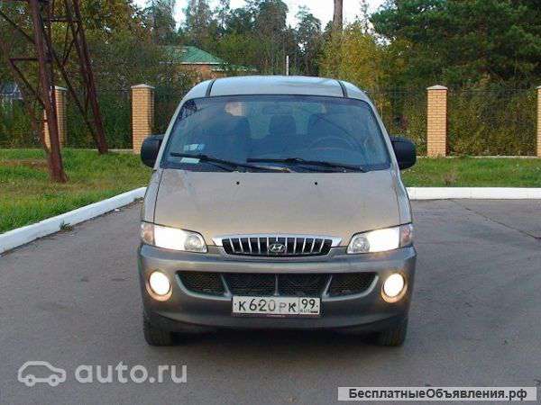 Hyundai Starex, минивэн, 2000 г.в., пробег: 356000 км., механика, 2,5 л