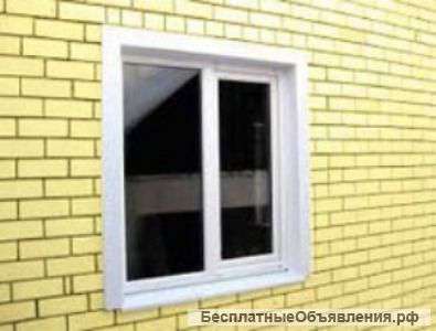 Наружные металлические откосы на окна