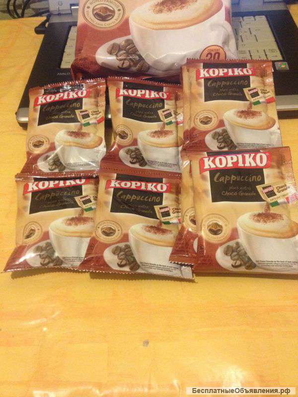 KOPIKO Cappuccino plus extra Chocó granule Капучино