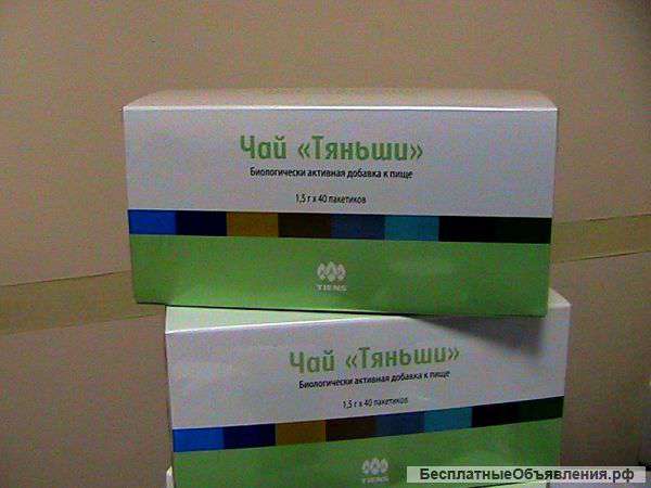 От холестерина и гипертонии чай Тяньши