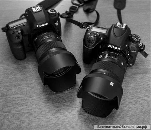 Canon 5D Mark III и Nikon D750 тело только