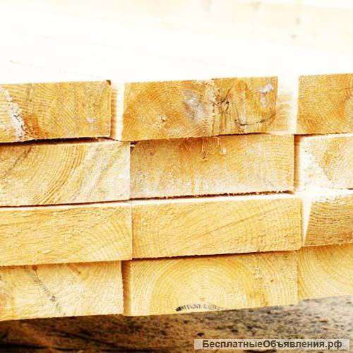 Доска обрезная от производителя по цене ниже рыночной