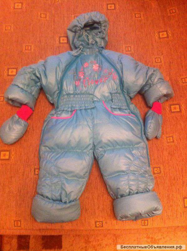 Зимний комбинезон на девочку
