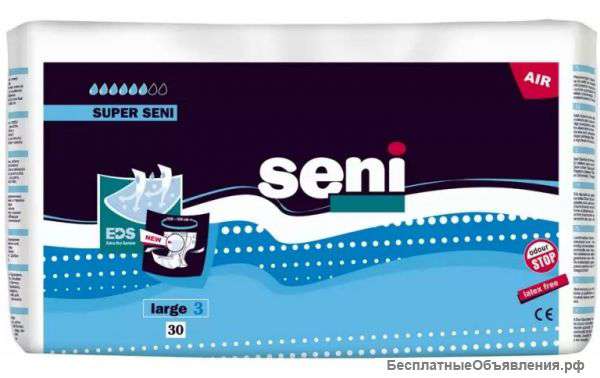Подгузники для взрослых molicare Super Seni Large 3