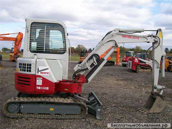 Аренда и услуги мини-экскаватора в Воронеже и области