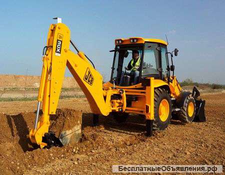 Аренда и услуги эксковатора-погрузчика в Воронежеи области
