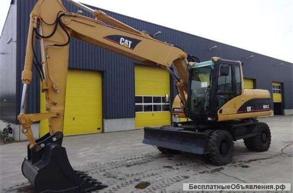 Аренда и услуги Экскаватора колесного ковш 1,4 м3 Caterpillar в Воронеже