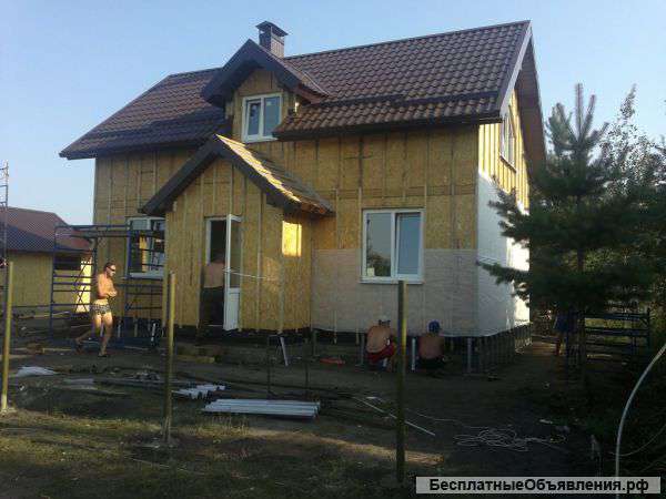 Строительство дома из СИП панелей под ключ