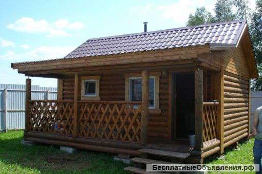 Баня деревянная
