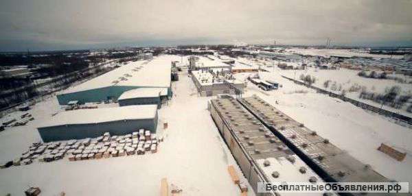 Деревообрабатывающий завод "Архлес" в Архангельске