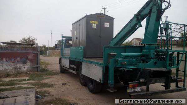 Каховка.кран-манипулятор