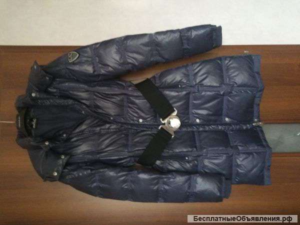 Пуховик пальто armani jeans