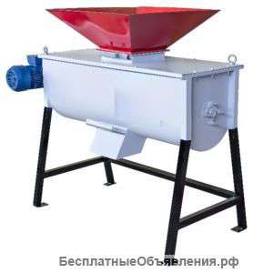 Смеситель сыпучих продуктов (комбикормов),горизонтальный