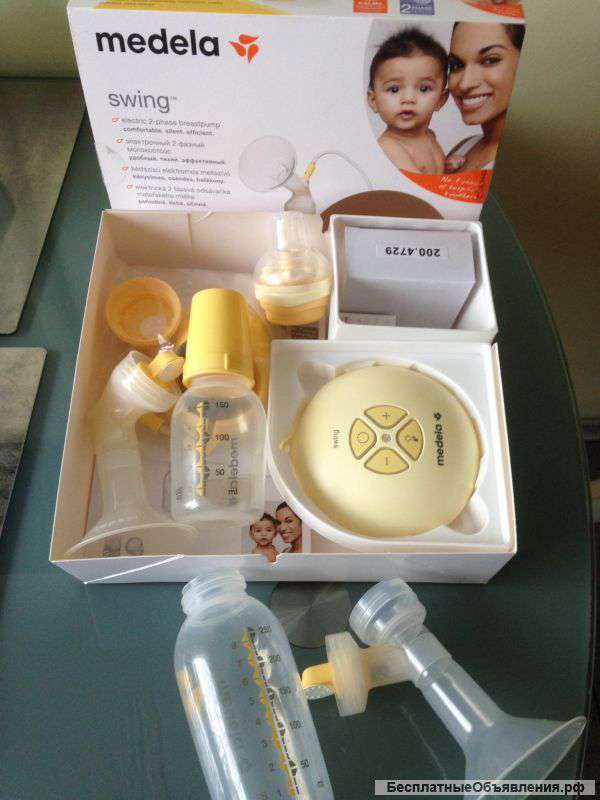 Новый молокоотсос Medela Swing