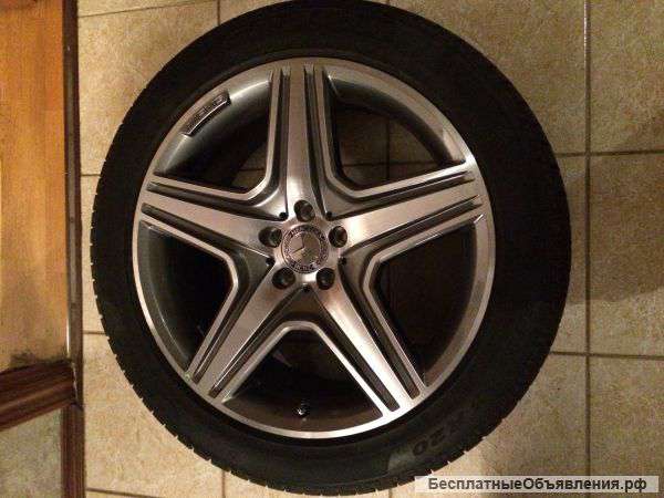 Новые колеса от Мерседес ML 6.3 AMG - оригинал