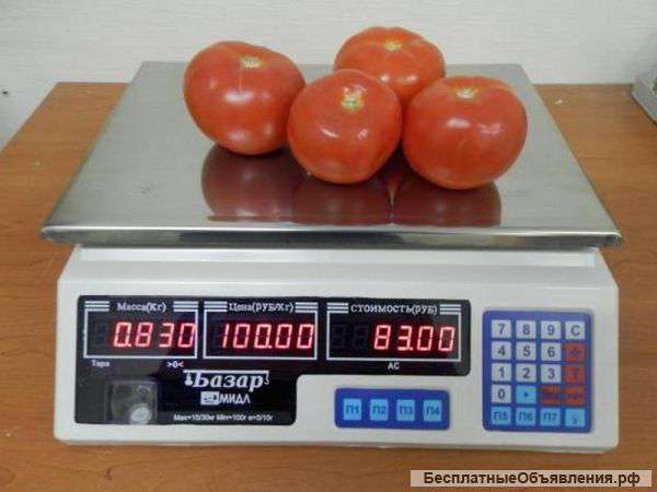 Весы торговые базар 30 кг