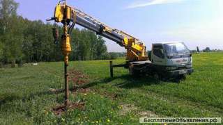 Аренда ямобура Бурение скважин