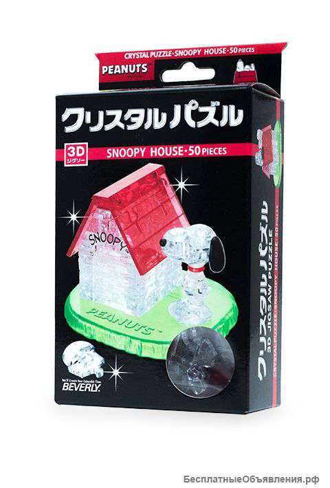 3D головоломка Снупи Домик