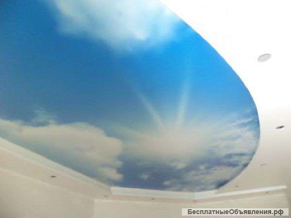 Потолки с гипсокартона, натяжные