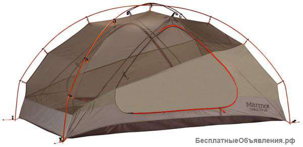 Палатка 2-х местная Marmot Tungsten 2P (оранжевая)
