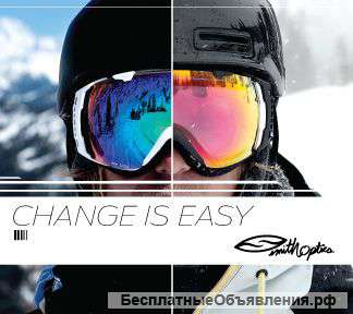 Маска горнолыжная (очки) Smith Squad + доп. линза RC36