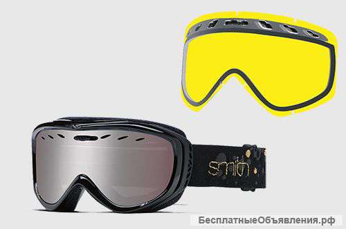Маска горнолыжная Smith Cadence (Day Dreamer) + Yellow