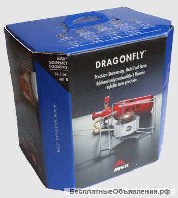 Мультитопливная горелка MSR DragonFly (бензин, керосин, дизель)