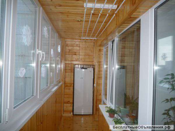 Утепление и отделка лоджий балконов итд