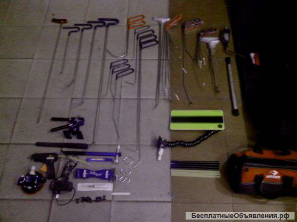 Инструменты для бес покрасочного удаления вмятин